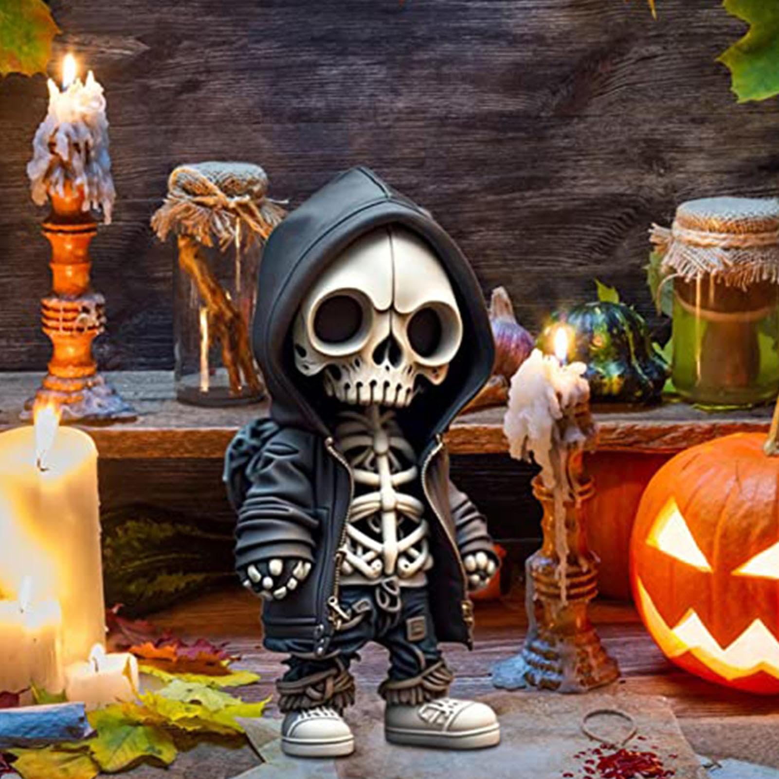 ハロウィン　骸骨　置き物 Amazon.co.jp: スケルトン置物 骸骨 フィギュア ハロウィン 置物
